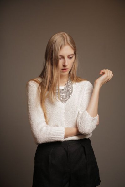 画像1: Mohair knit (1)
